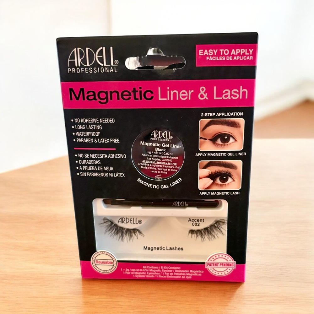 💎 Ardell Magnetic Liquid Liner & Lash Black Gel Liner Accent 002